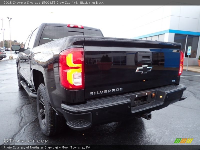 Black / Jet Black 2018 Chevrolet Silverado 1500 LTZ Crew Cab 4x4