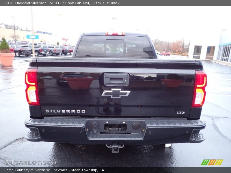 Black / Jet Black 2018 Chevrolet Silverado 1500 LTZ Crew Cab 4x4