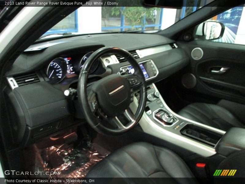 Fuji White / Ebony 2013 Land Rover Range Rover Evoque Pure
