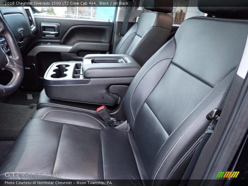 Black / Jet Black 2018 Chevrolet Silverado 1500 LTZ Crew Cab 4x4