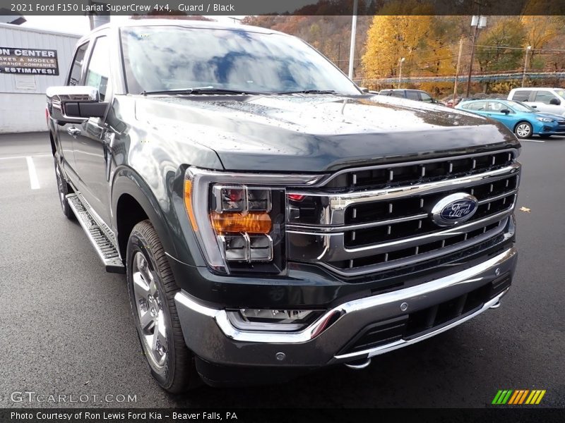 Guard / Black 2021 Ford F150 Lariat SuperCrew 4x4