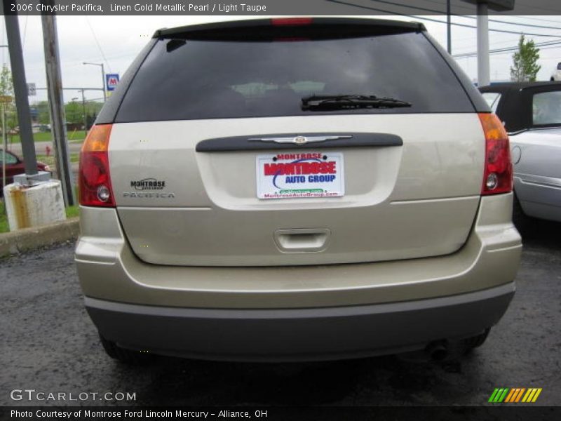 Linen Gold Metallic Pearl / Light Taupe 2006 Chrysler Pacifica
