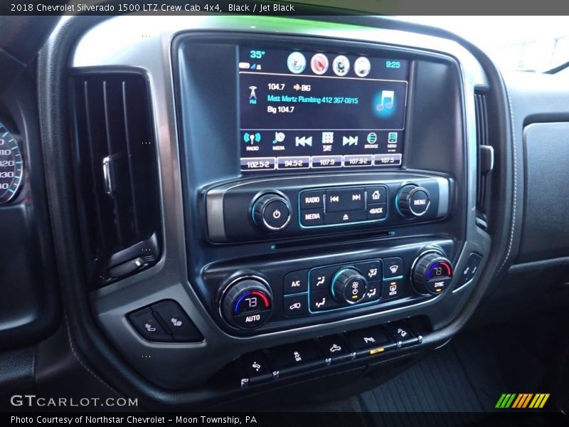 Black / Jet Black 2018 Chevrolet Silverado 1500 LTZ Crew Cab 4x4
