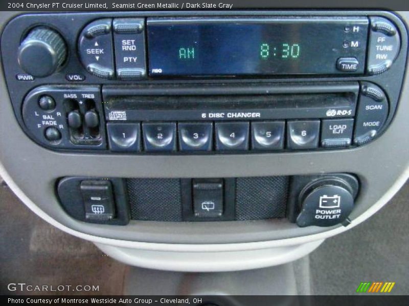 Seamist Green Metallic / Dark Slate Gray 2004 Chrysler PT Cruiser Limited