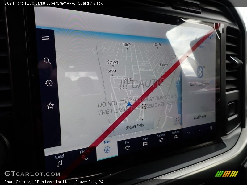 Guard / Black 2021 Ford F150 Lariat SuperCrew 4x4