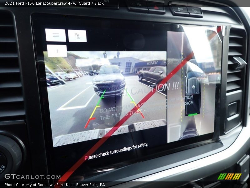 Guard / Black 2021 Ford F150 Lariat SuperCrew 4x4