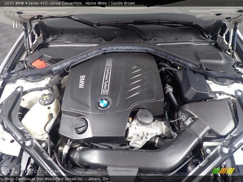  2015 4 Series 435i xDrive Convertible Engine - 3.0 Liter DI TwinPower Turbocharged DOHC 24-Valve VVT Inline 6 Cylinder