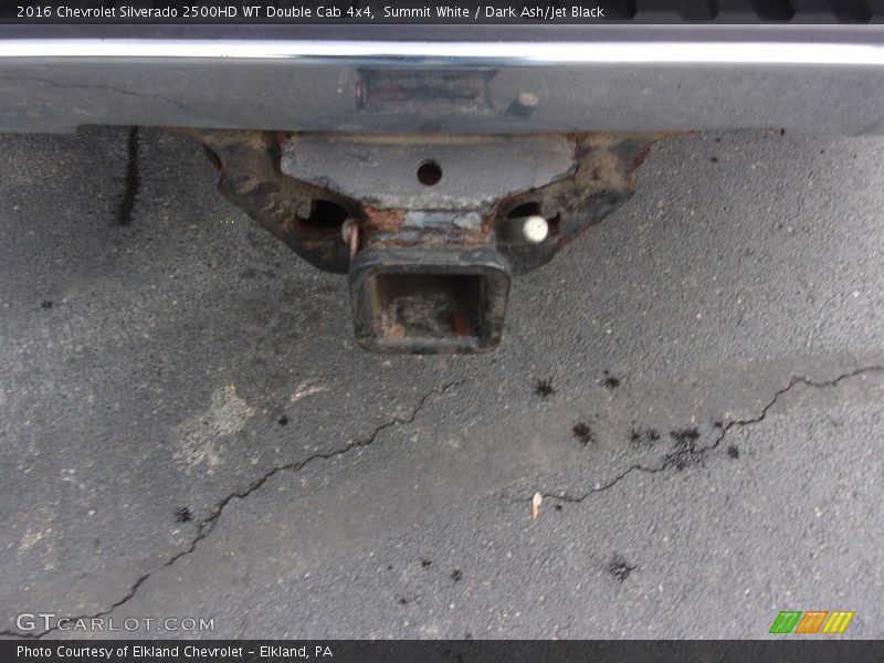 Summit White / Dark Ash/Jet Black 2016 Chevrolet Silverado 2500HD WT Double Cab 4x4