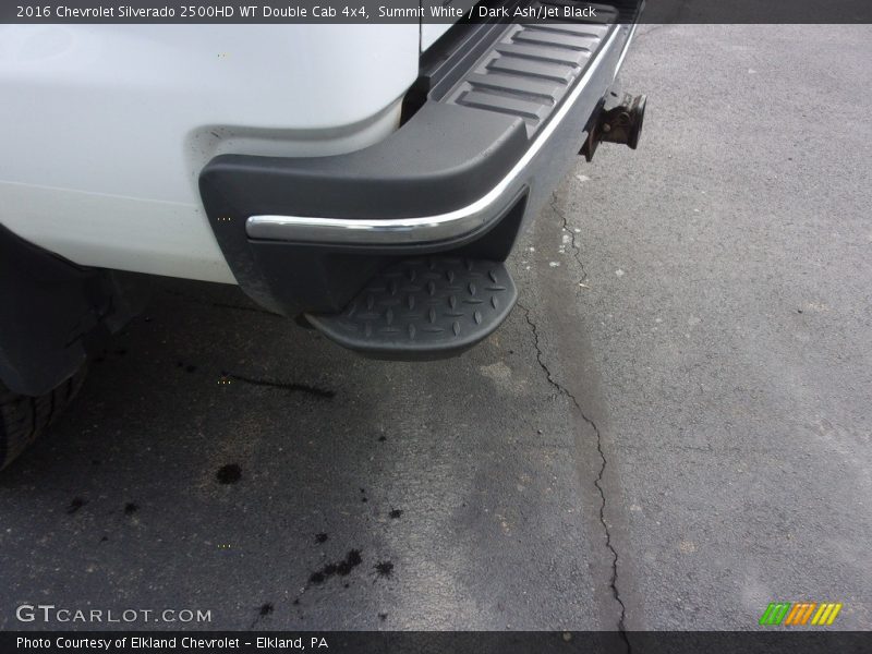 Summit White / Dark Ash/Jet Black 2016 Chevrolet Silverado 2500HD WT Double Cab 4x4