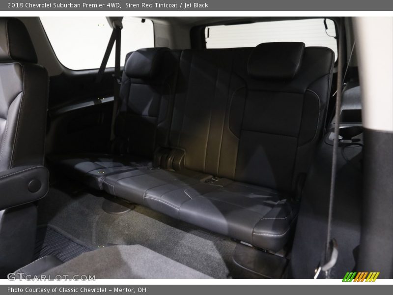 Siren Red Tintcoat / Jet Black 2018 Chevrolet Suburban Premier 4WD