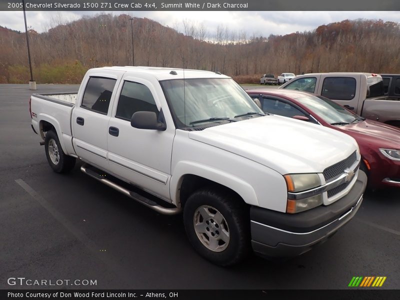Summit White / Dark Charcoal 2005 Chevrolet Silverado 1500 Z71 Crew Cab 4x4