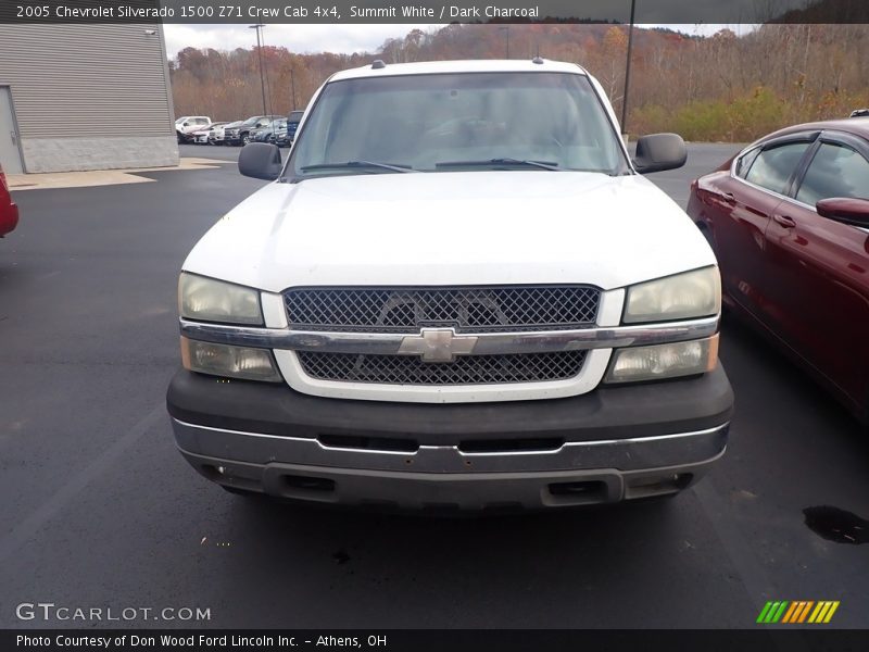 Summit White / Dark Charcoal 2005 Chevrolet Silverado 1500 Z71 Crew Cab 4x4