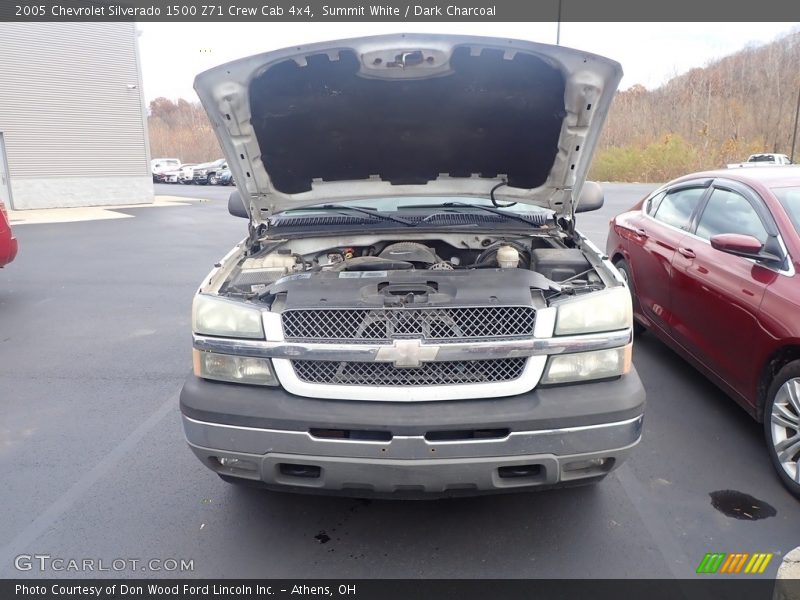 Summit White / Dark Charcoal 2005 Chevrolet Silverado 1500 Z71 Crew Cab 4x4