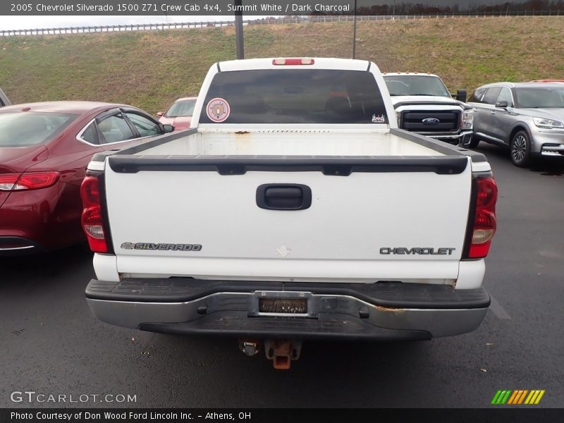 Summit White / Dark Charcoal 2005 Chevrolet Silverado 1500 Z71 Crew Cab 4x4
