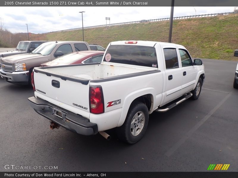 Summit White / Dark Charcoal 2005 Chevrolet Silverado 1500 Z71 Crew Cab 4x4