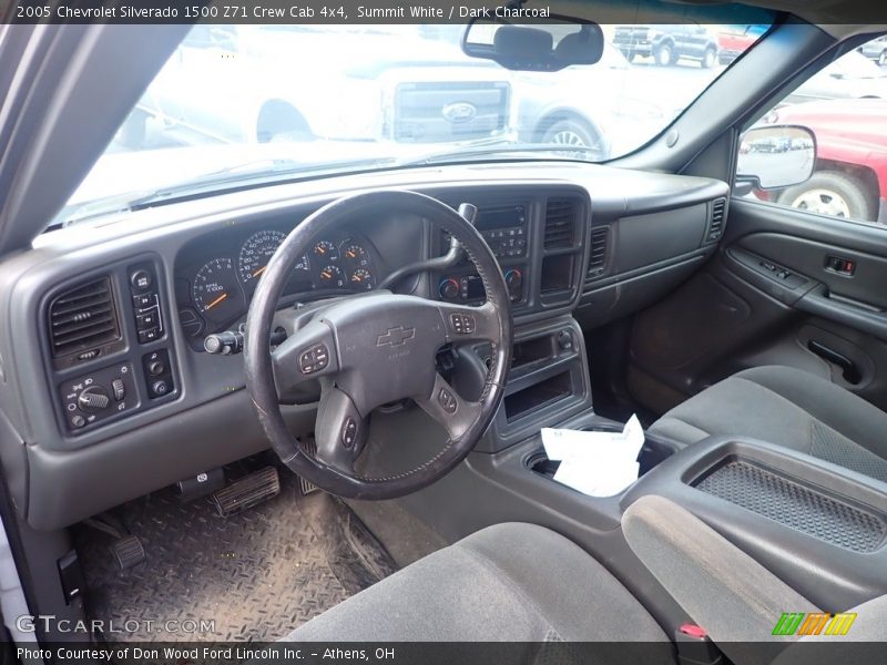 Summit White / Dark Charcoal 2005 Chevrolet Silverado 1500 Z71 Crew Cab 4x4