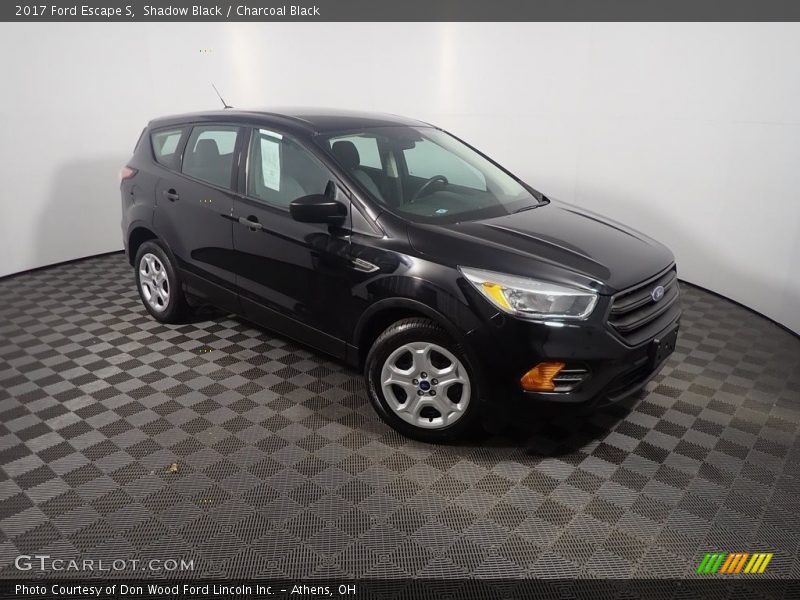 Shadow Black / Charcoal Black 2017 Ford Escape S