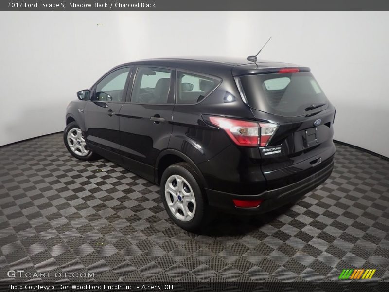 Shadow Black / Charcoal Black 2017 Ford Escape S