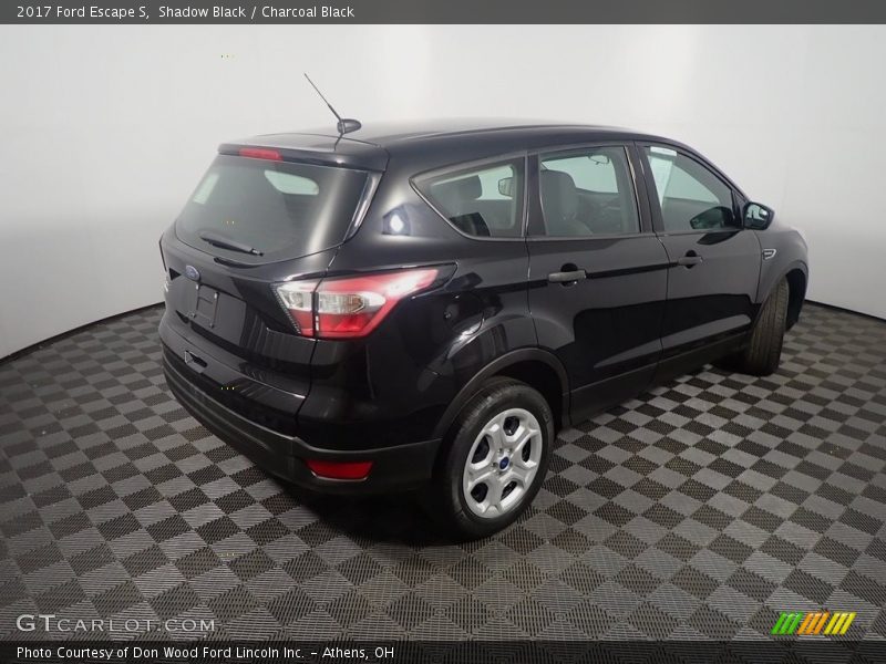 Shadow Black / Charcoal Black 2017 Ford Escape S