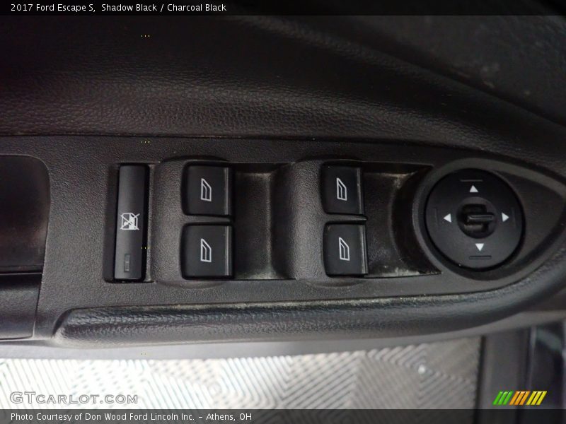 Shadow Black / Charcoal Black 2017 Ford Escape S