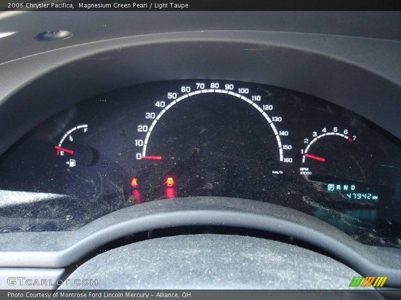 Magnesium Green Pearl / Light Taupe 2006 Chrysler Pacifica