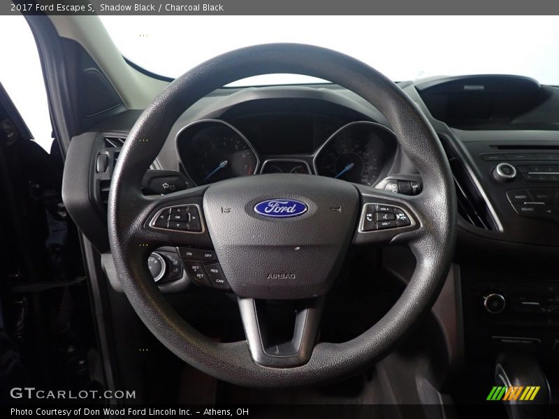 Shadow Black / Charcoal Black 2017 Ford Escape S