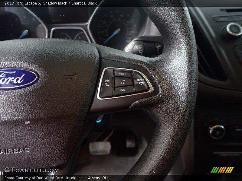 Shadow Black / Charcoal Black 2017 Ford Escape S