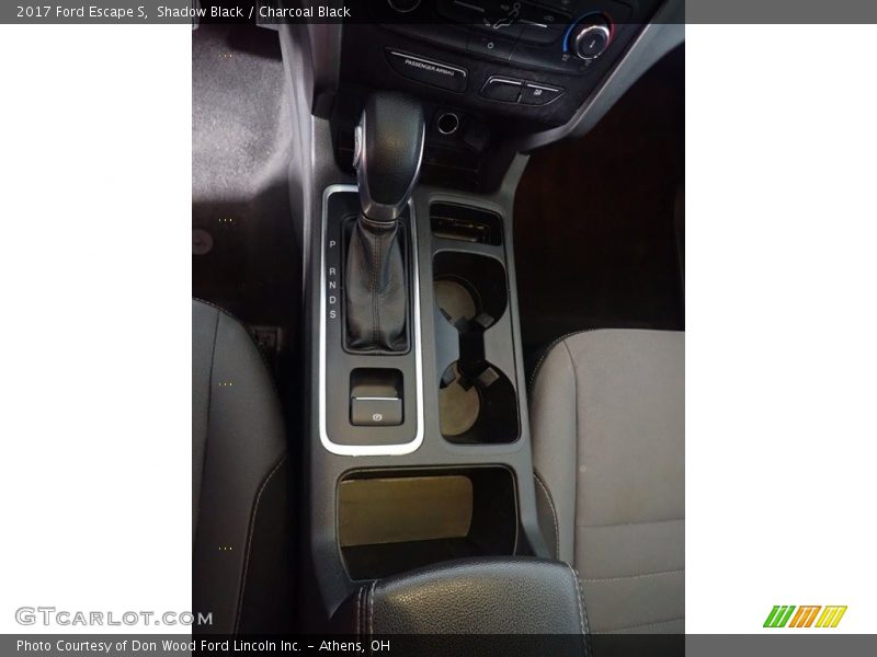 Shadow Black / Charcoal Black 2017 Ford Escape S