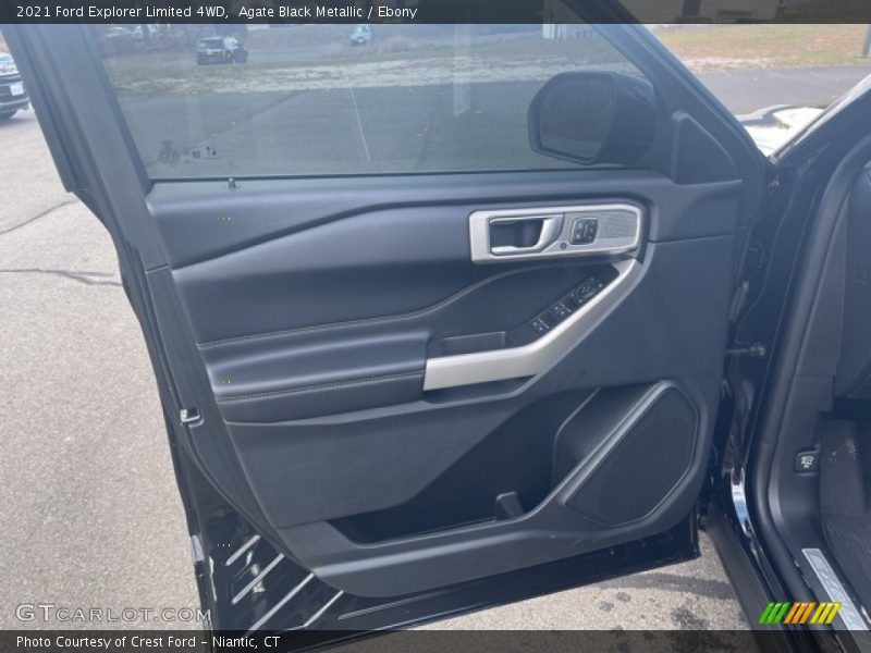 Agate Black Metallic / Ebony 2021 Ford Explorer Limited 4WD