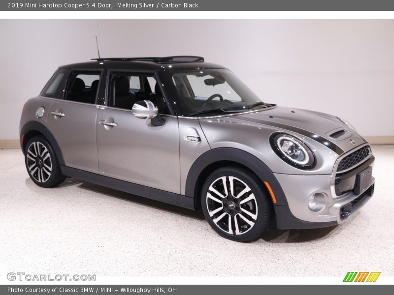 Melting Silver / Carbon Black 2019 Mini Hardtop Cooper S 4 Door