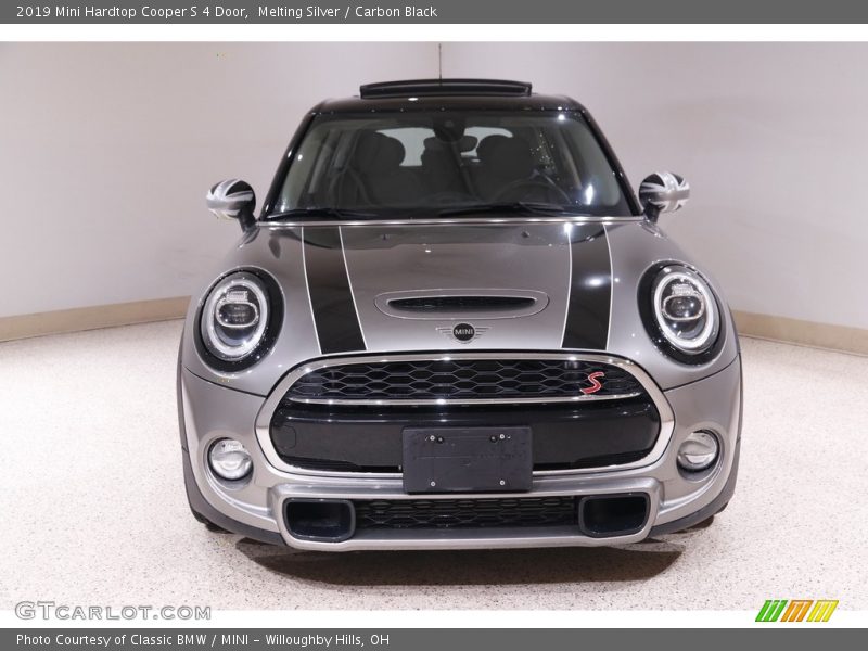 Melting Silver / Carbon Black 2019 Mini Hardtop Cooper S 4 Door