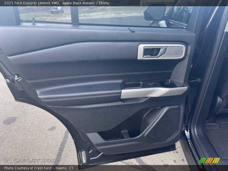 Agate Black Metallic / Ebony 2021 Ford Explorer Limited 4WD