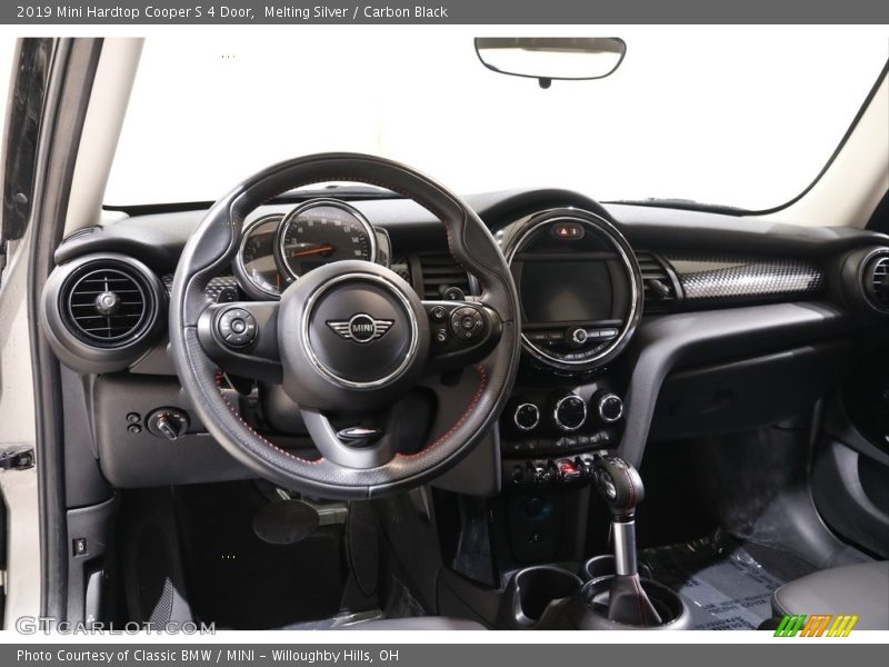 Melting Silver / Carbon Black 2019 Mini Hardtop Cooper S 4 Door