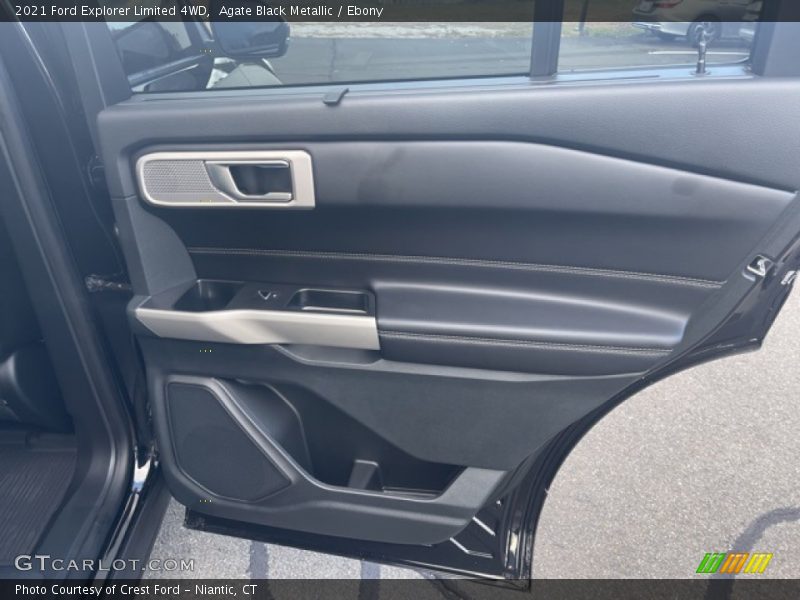Agate Black Metallic / Ebony 2021 Ford Explorer Limited 4WD