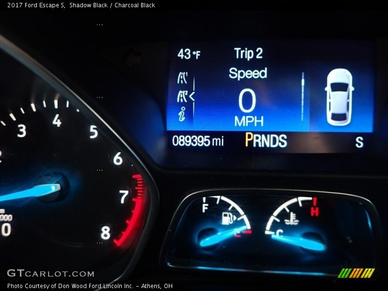 Shadow Black / Charcoal Black 2017 Ford Escape S