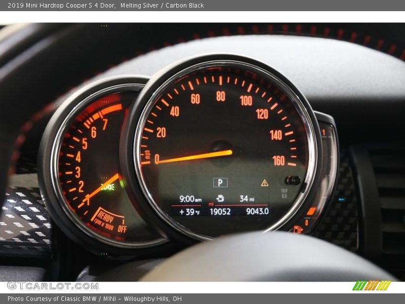 Melting Silver / Carbon Black 2019 Mini Hardtop Cooper S 4 Door