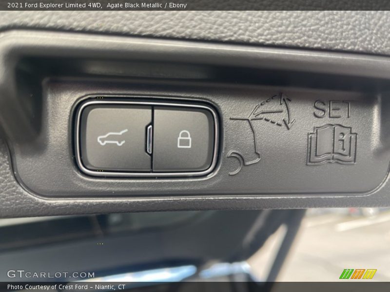 Agate Black Metallic / Ebony 2021 Ford Explorer Limited 4WD