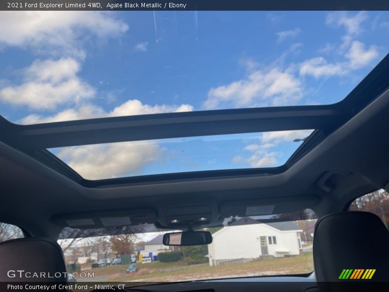 Agate Black Metallic / Ebony 2021 Ford Explorer Limited 4WD