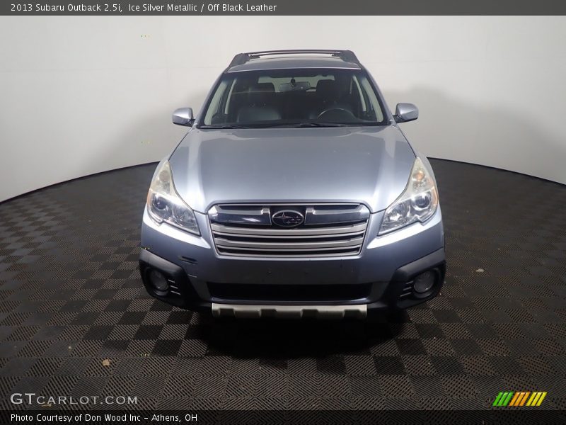 Ice Silver Metallic / Off Black Leather 2013 Subaru Outback 2.5i