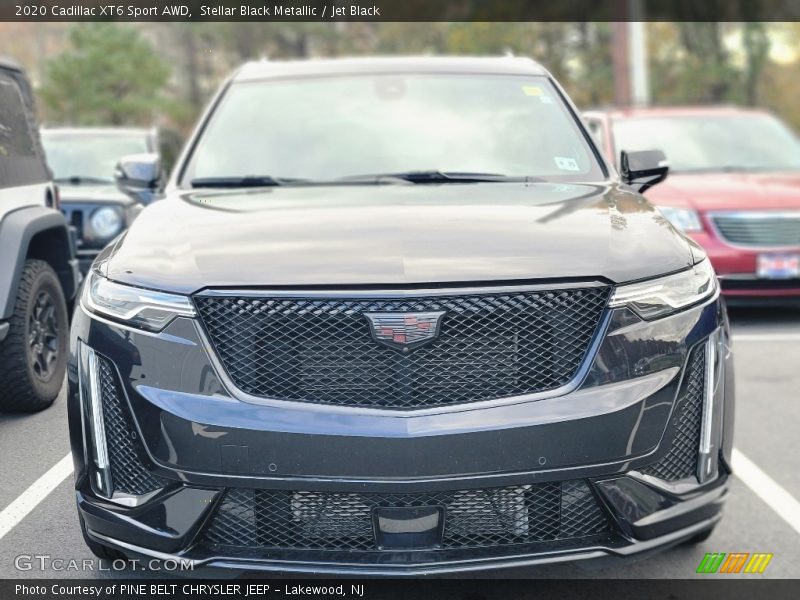 Stellar Black Metallic / Jet Black 2020 Cadillac XT6 Sport AWD