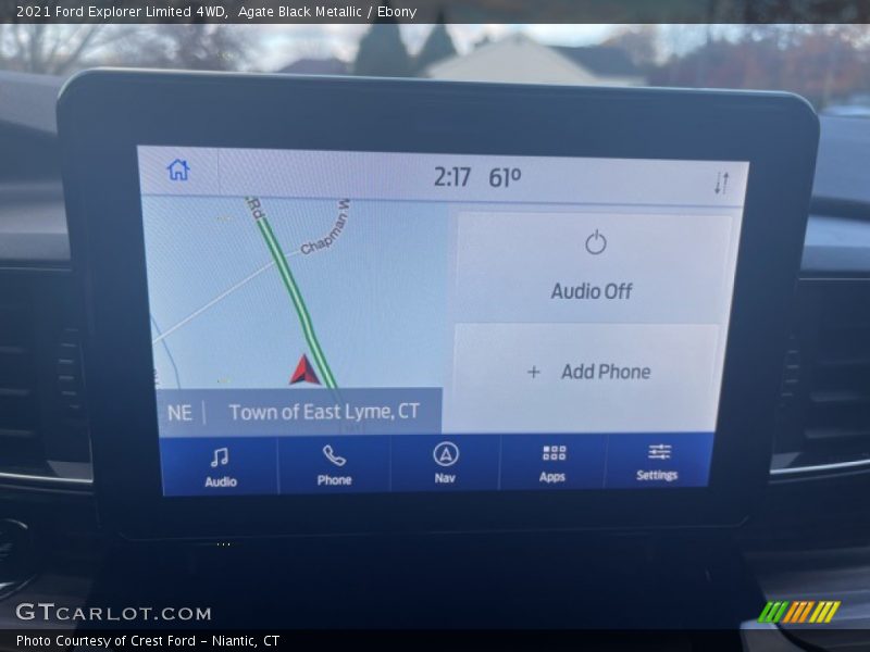 Agate Black Metallic / Ebony 2021 Ford Explorer Limited 4WD