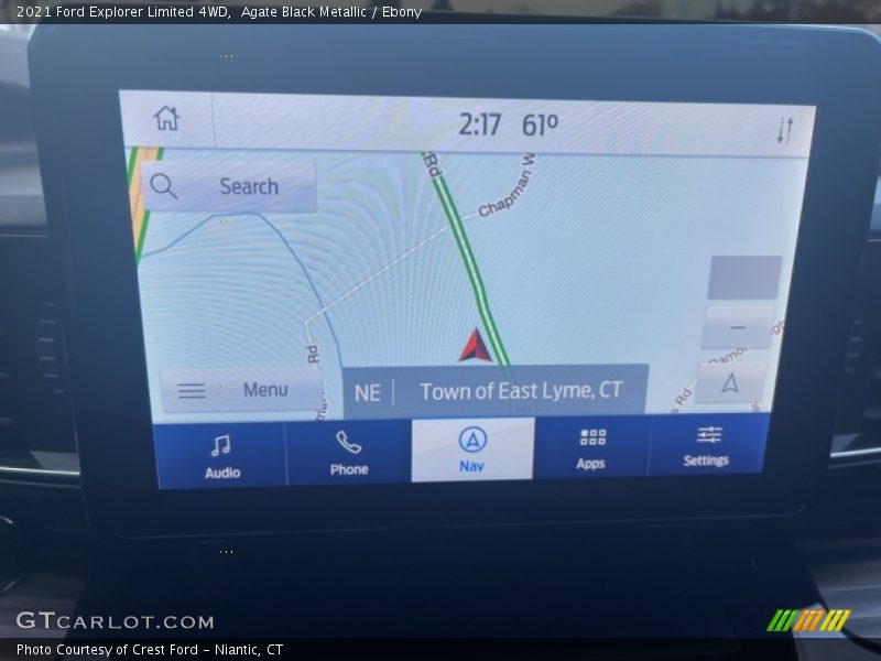 Agate Black Metallic / Ebony 2021 Ford Explorer Limited 4WD