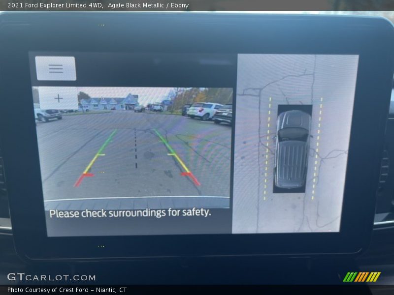 Agate Black Metallic / Ebony 2021 Ford Explorer Limited 4WD