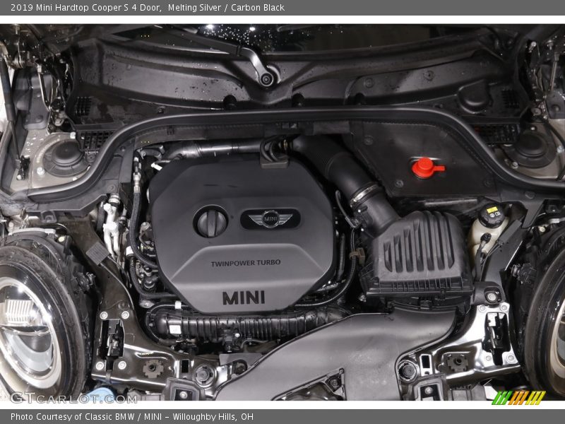 Melting Silver / Carbon Black 2019 Mini Hardtop Cooper S 4 Door
