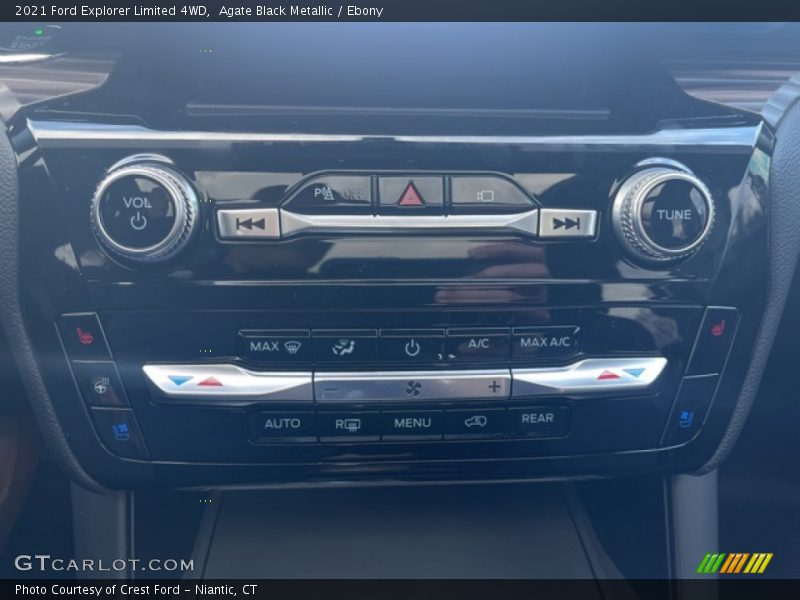 Agate Black Metallic / Ebony 2021 Ford Explorer Limited 4WD