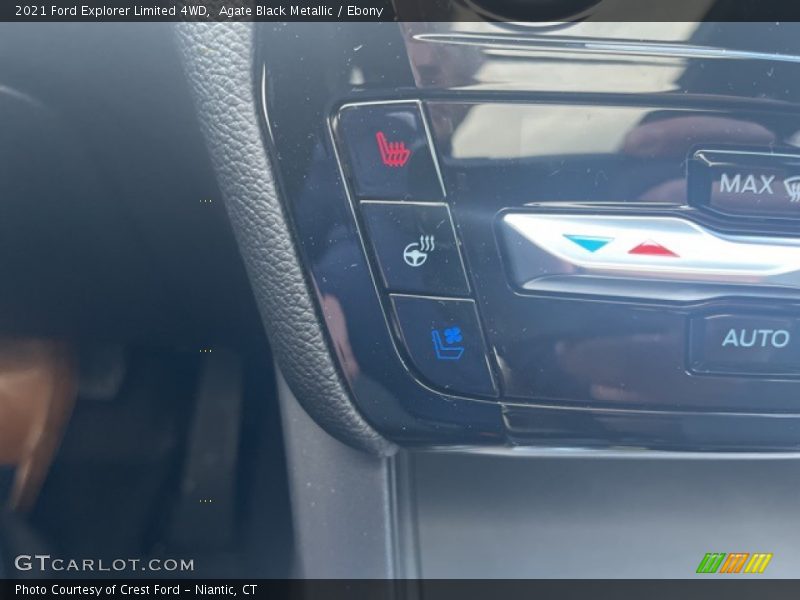 Agate Black Metallic / Ebony 2021 Ford Explorer Limited 4WD