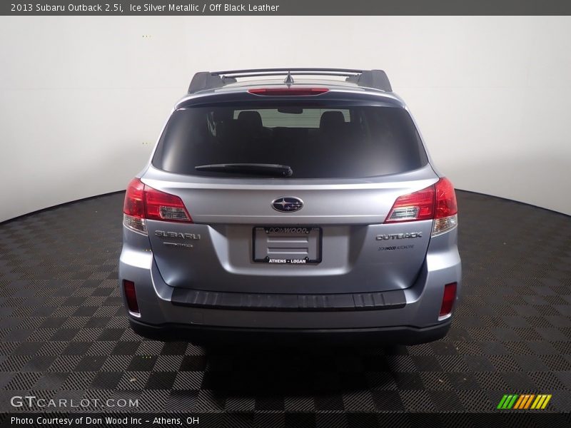 Ice Silver Metallic / Off Black Leather 2013 Subaru Outback 2.5i