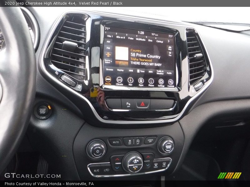 Velvet Red Pearl / Black 2020 Jeep Cherokee High Altitude 4x4