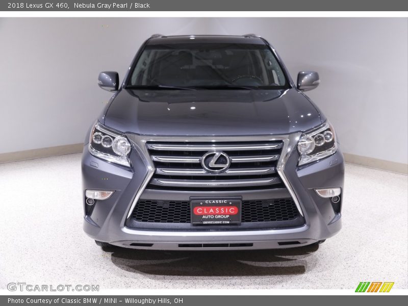 Nebula Gray Pearl / Black 2018 Lexus GX 460
