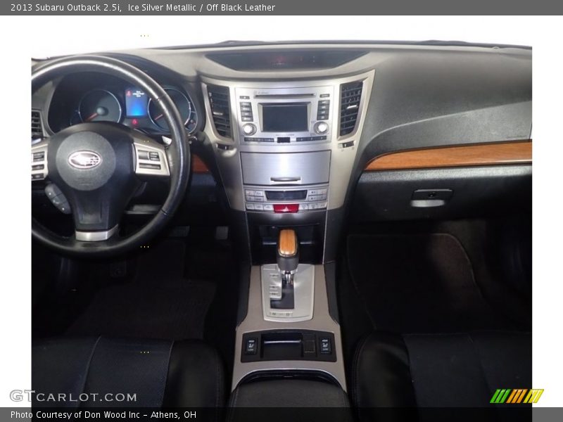 Controls of 2013 Outback 2.5i